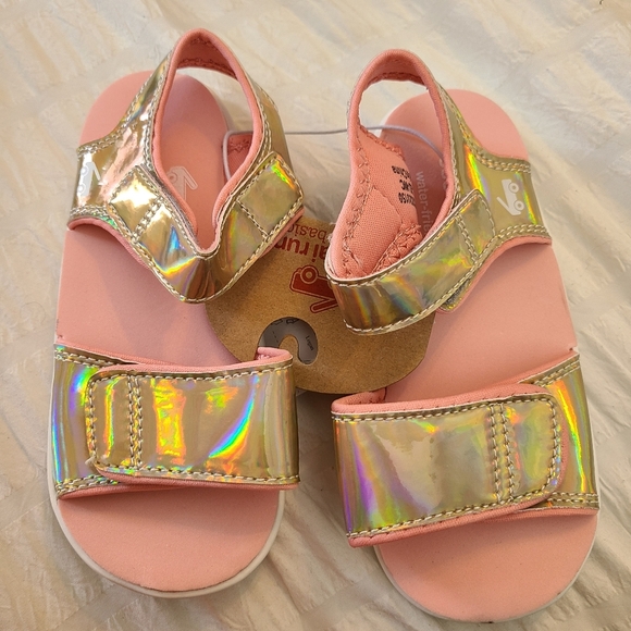 *SOLD* NEW See Kai Run Basics Sz 10 Toddler Logan T-Strap Sandals - Picture 5 of 10